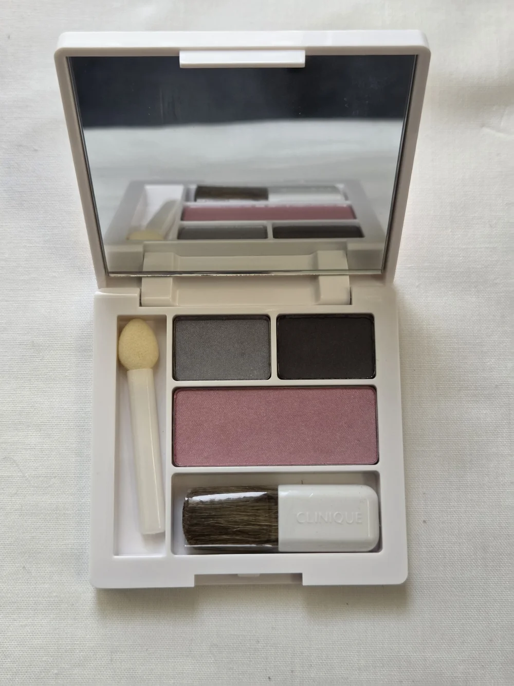 Clinique Travel Cosmetic Bag With Makeup NWT